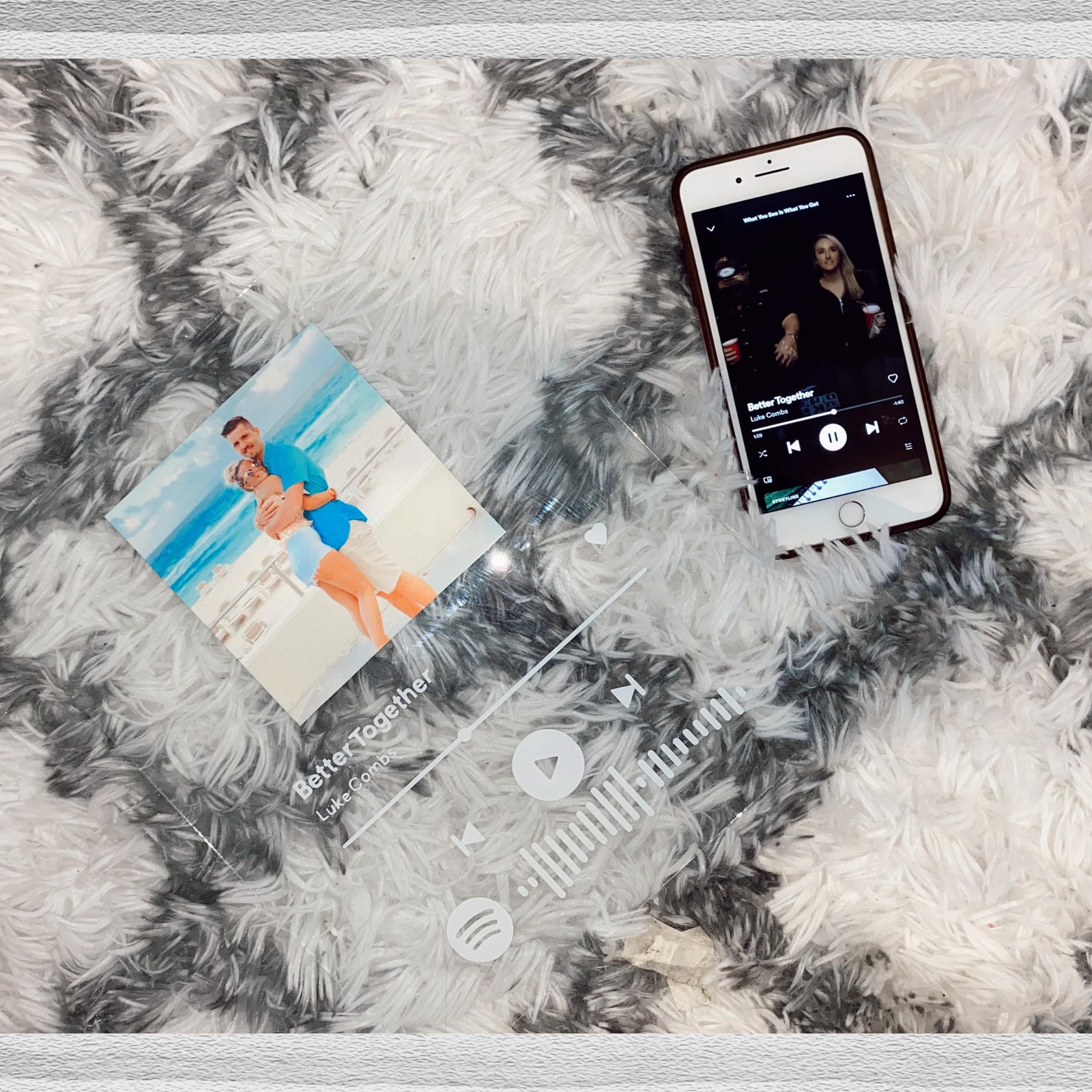 Custom Spotify Glass Album Cover Etsy