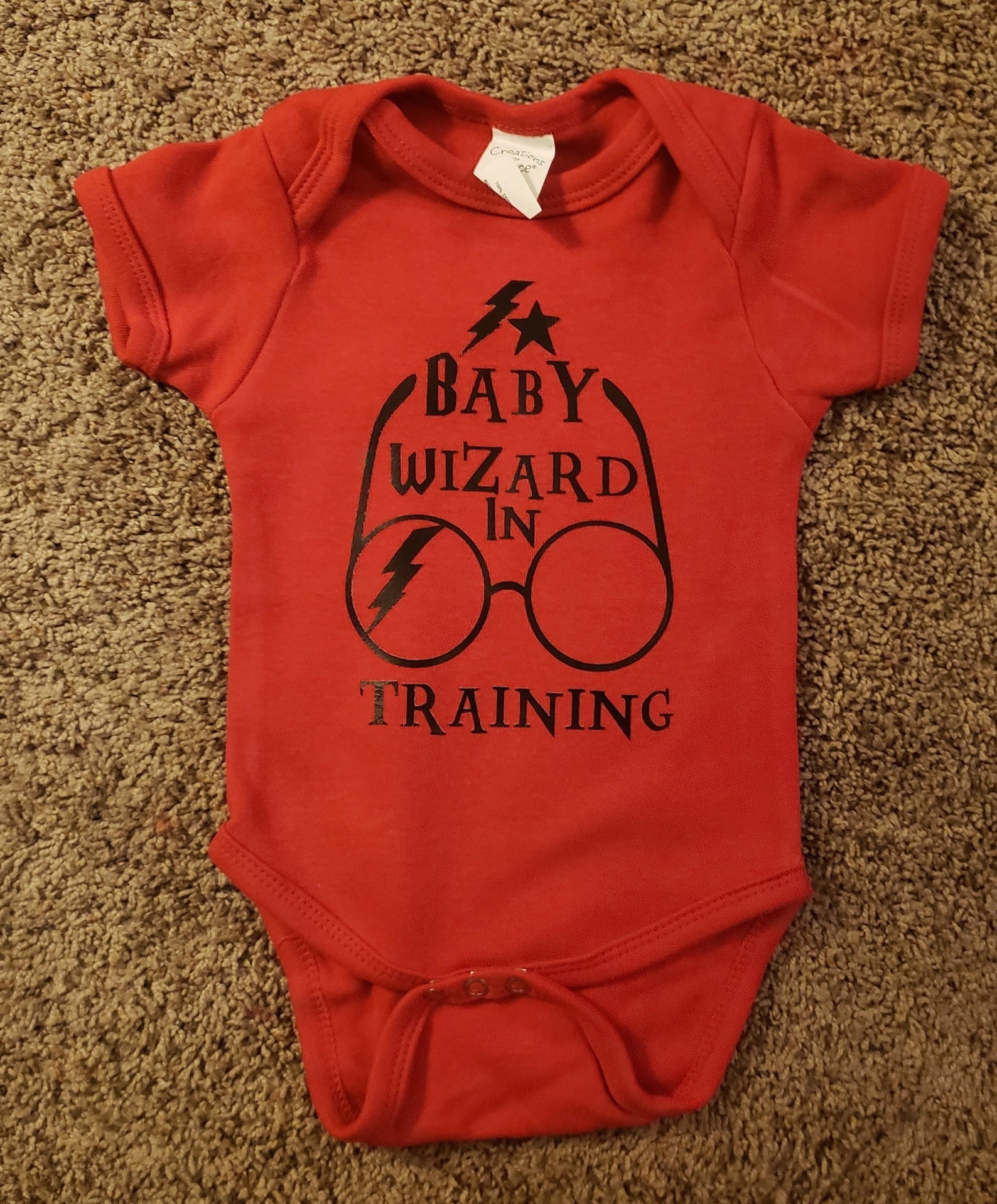 Baby Wizard in Training Onsie Etsy