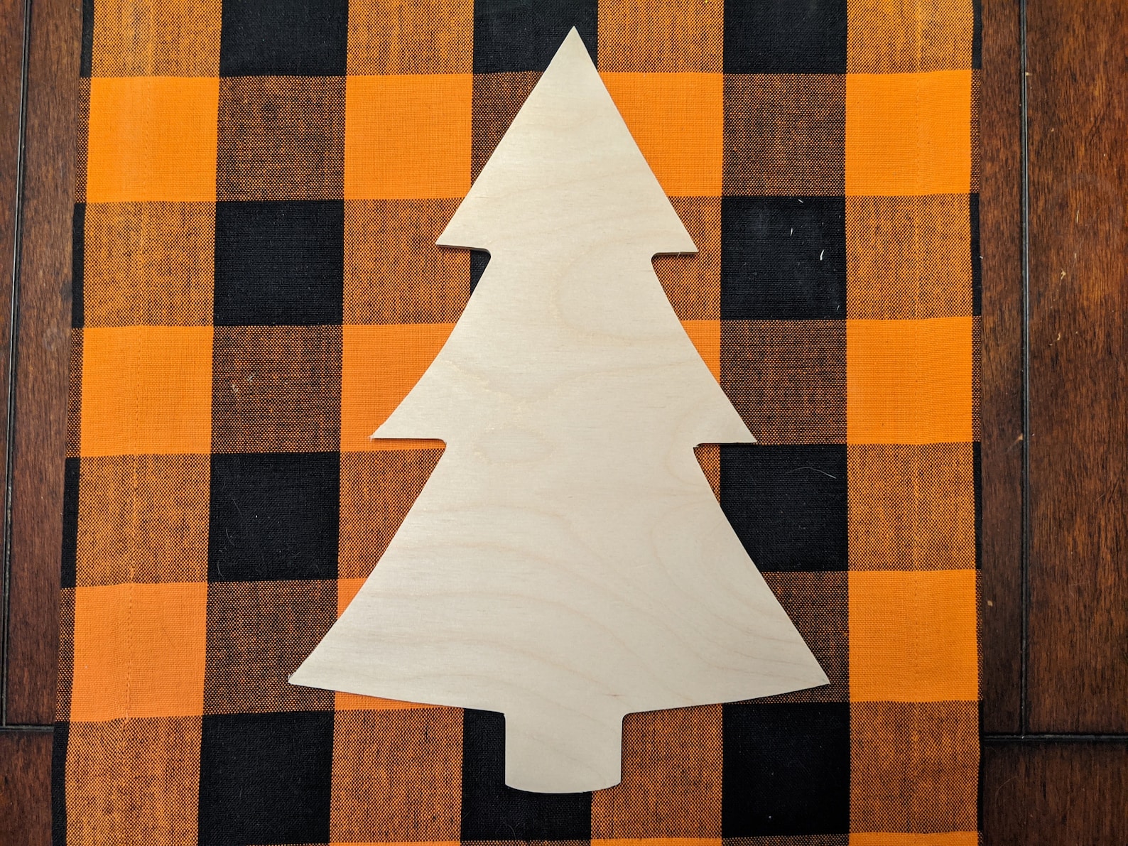 Christmas Tree Wood Cutout Etsy