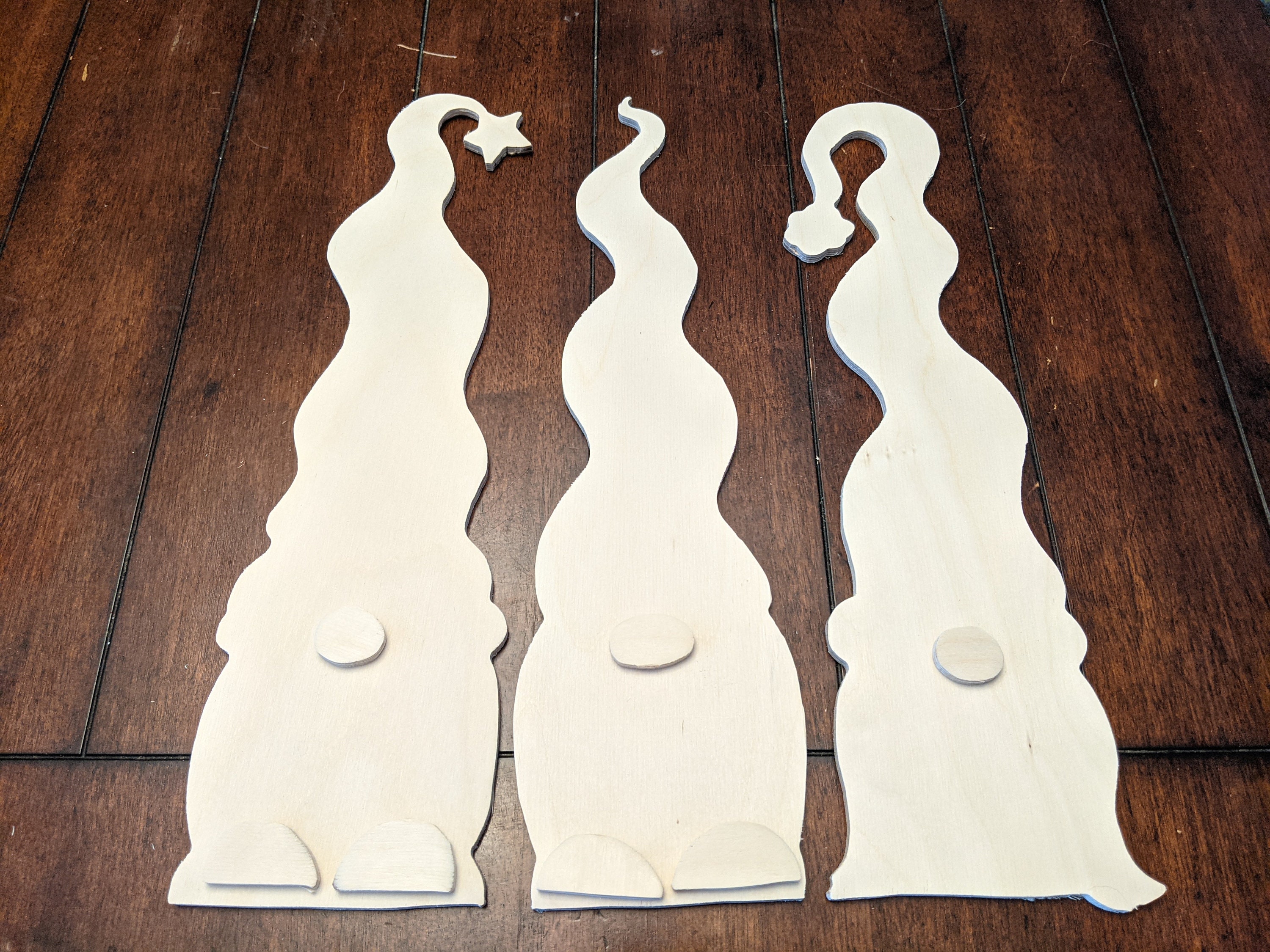 Gnome Wood Cutouts - Etsy