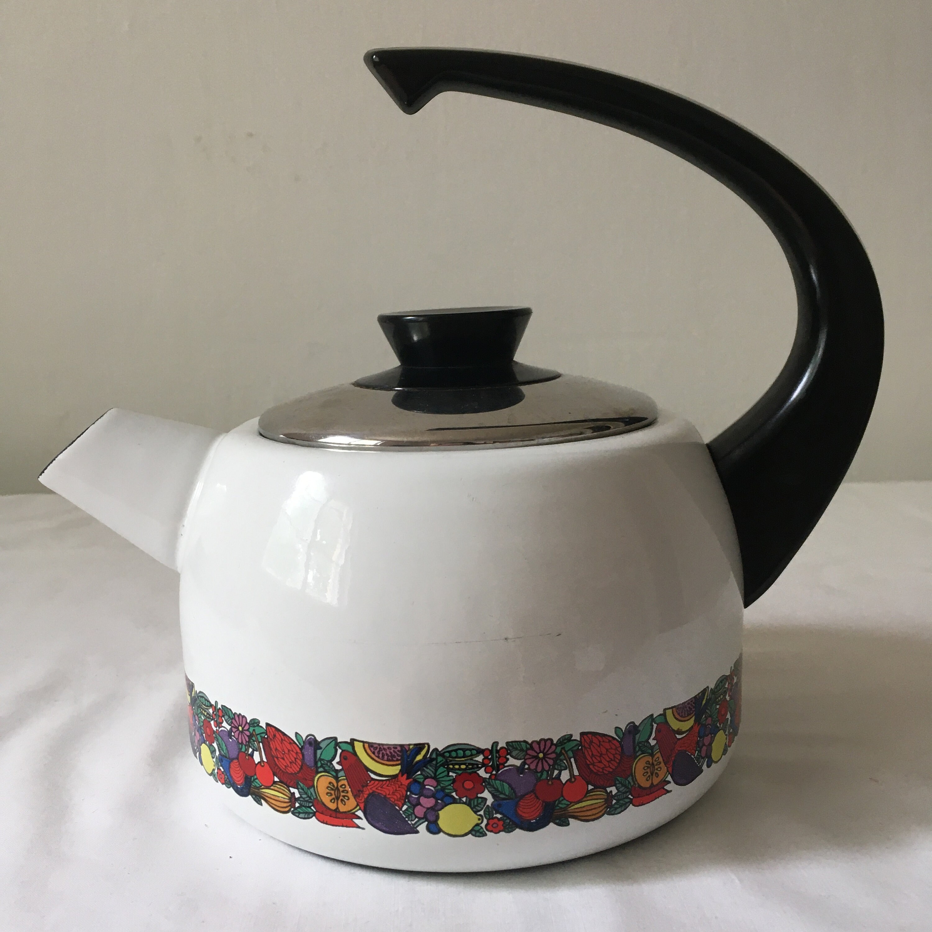 Vintage Retro Enameled Teapot / Kettle by Austria Email Etsy