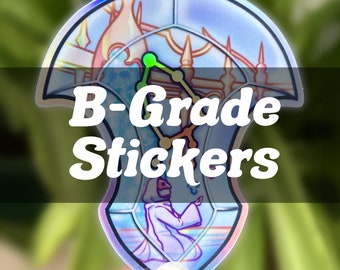 B-GRADE Final Fantasy XIV Constellation Stone Holographic Vinyl Stickers