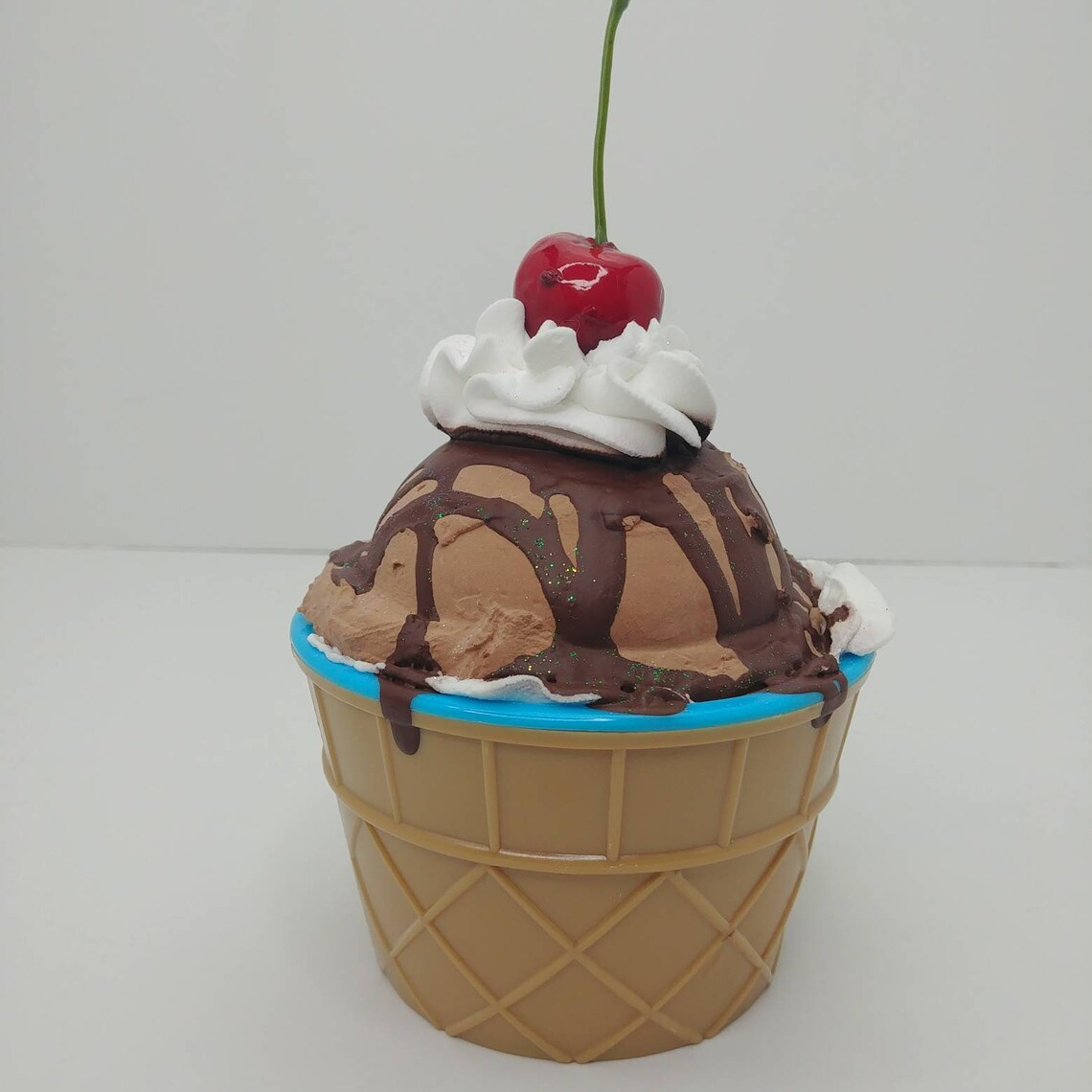Fake Ice Cream Sundae, Ice Cream, Faux Sundae, Fake Sweets, Photo Props ...