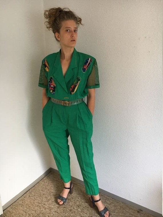 Unique vintage 80s Jumpsuit