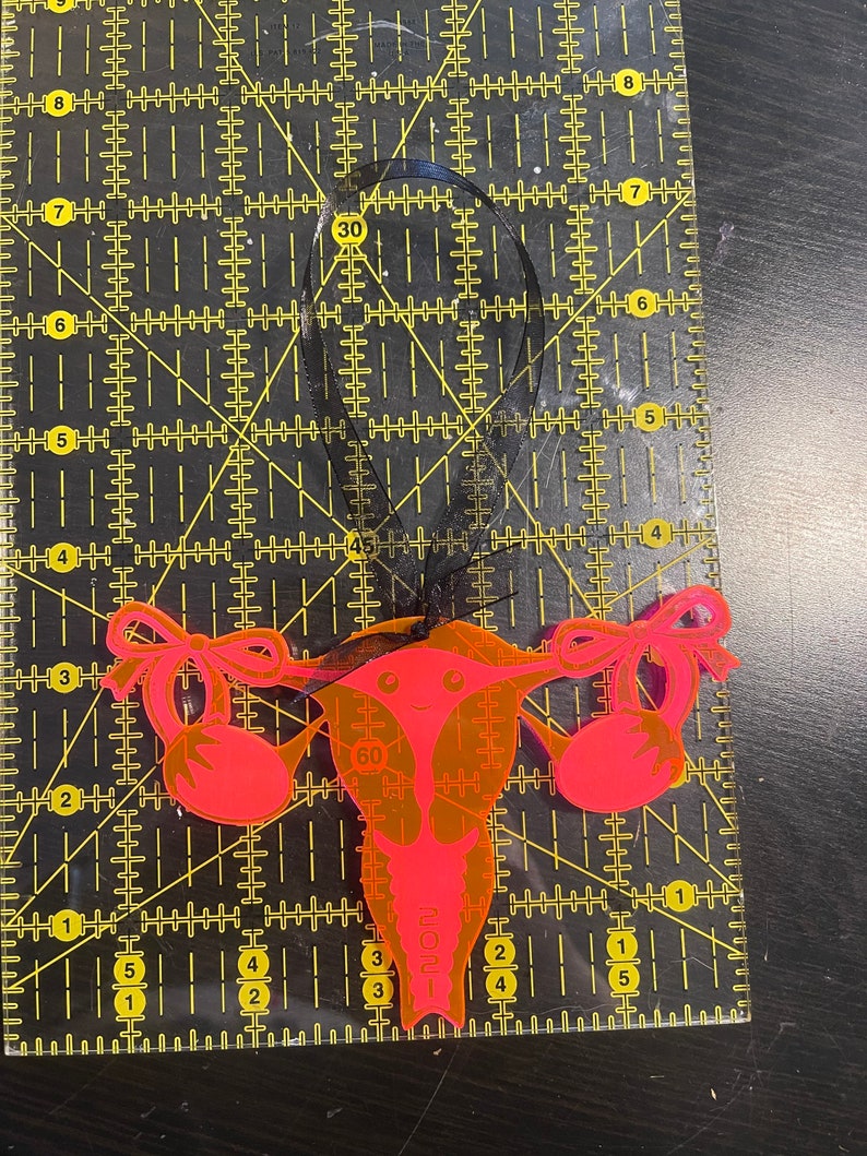 Happy Uterus Falopian Tubes Tied Surgery Anatomy Christmas Etsy