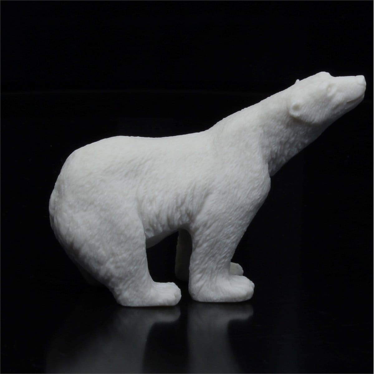 Polar bear Bear Figurine Handmade Bear gift Collectible Etsy
