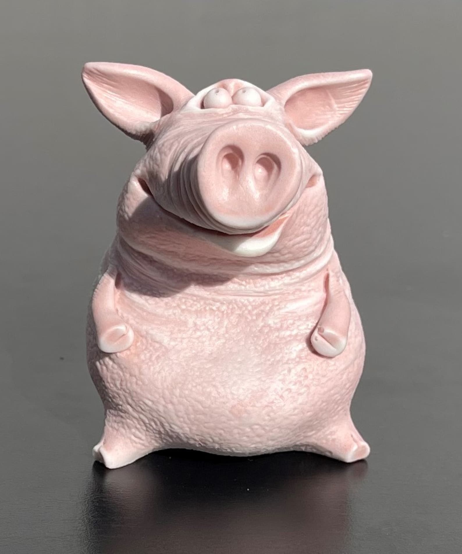 Pig pig Figurine Animal Handmade Pig gift Collectible Etsy