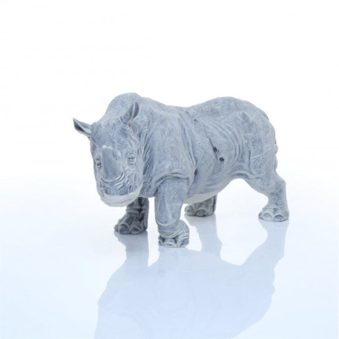 Rhino Rhino Figurine Souvenir Gift Stone Rhino Marble Etsy