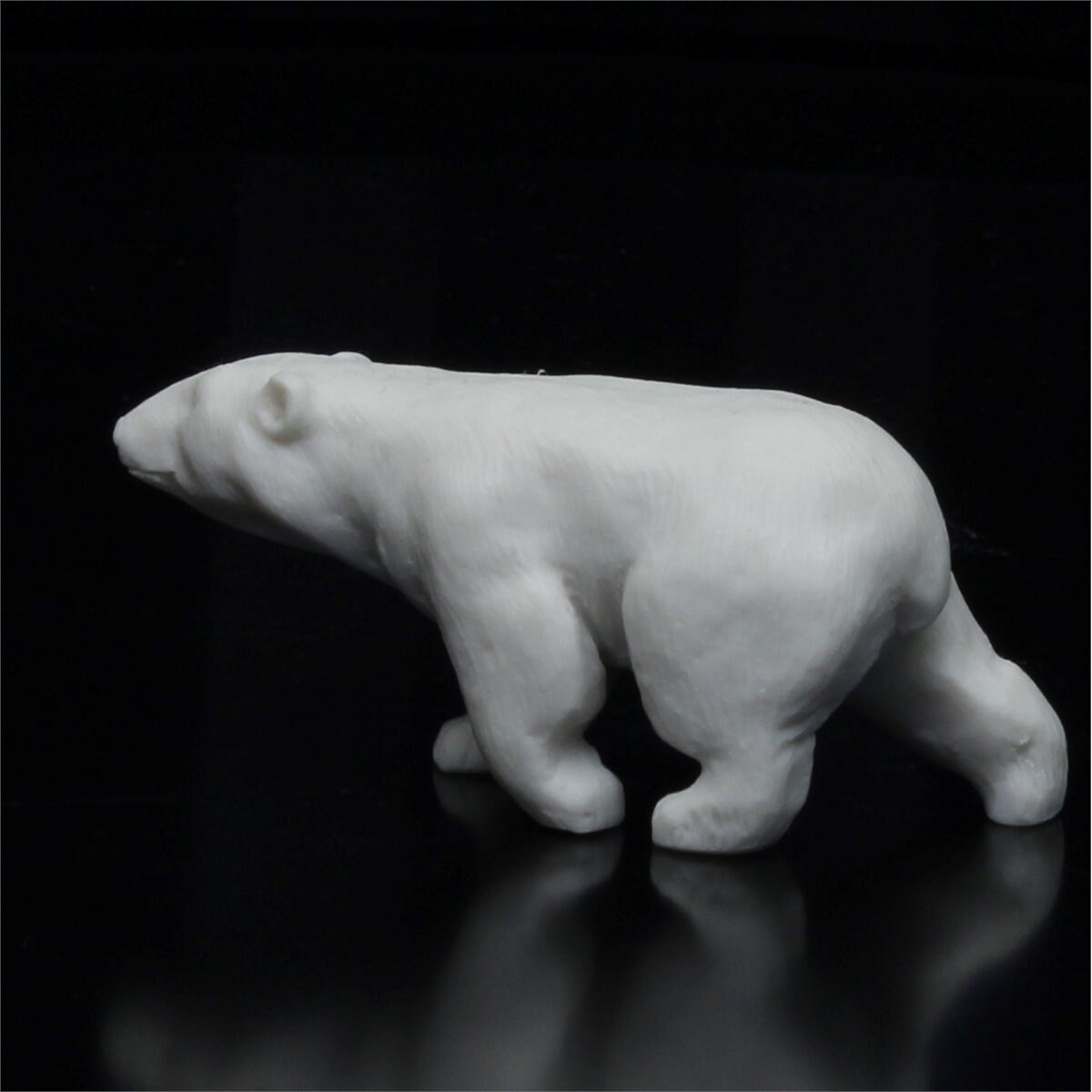 Polar bear Bear Figurine Handmade Bear gift Collectible Etsy