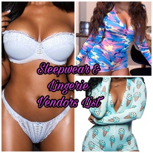 Lingerie and Sleepwear Vendors | Etsy Lingerie and Sleepwear Vendors | Etsy