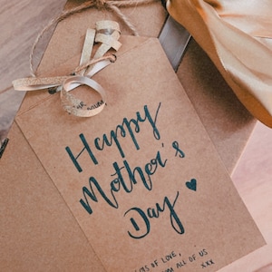 Personalised Oversized Gift Tag