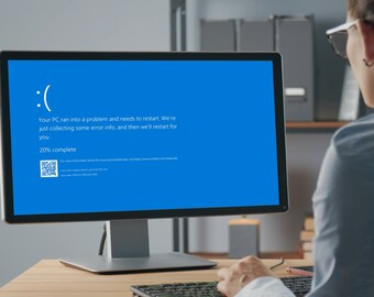 Computer Error Prank, Fun office Pranks - Windows Blue Screen