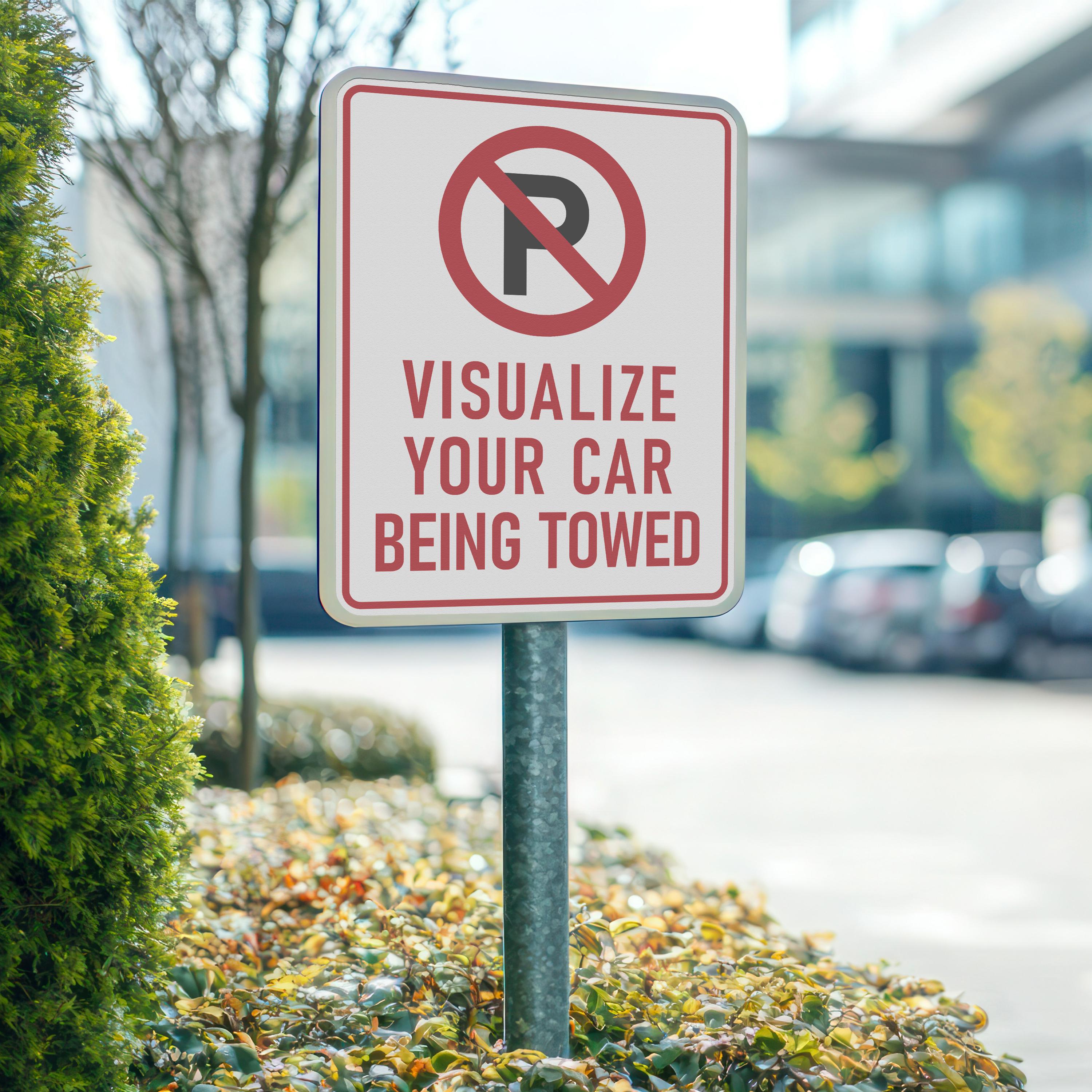 その他 USA Used No Parking Sign Genuine Authentic Used Street Sign - NO PARKING HERE TO CORNER | eBay