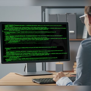 Computer Fehler Prank, Fun Büro Streiche - Hacker Green Codes