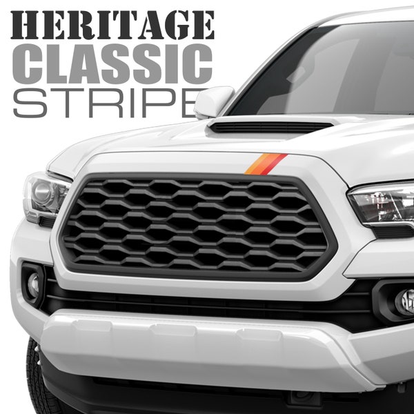 4runner Tacoma Tundra Vinyl Decal Toyota Style Heritage Classic Stealth Tri-Color Racing Stripes SR5 TRD Sport LIMITED Trail Special Edition