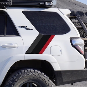 4runner 5th Generation (2010-2024) Red Line Stealth Vinyl Decal Toyota Off-Road Stealth SR5 TRD Sport LIMITED Trail Special Edition