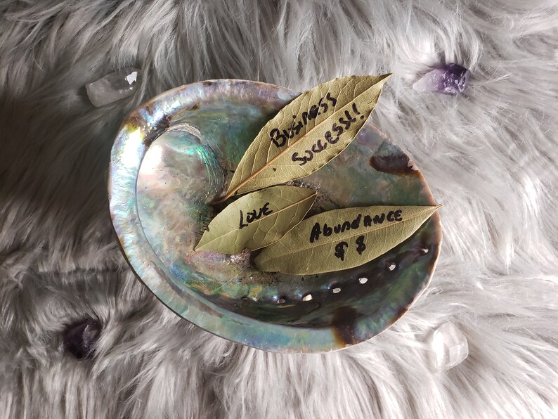 Bay Leaf Manifestation Ritual Service For Etsy
