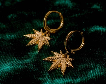 Mary J. Charm Huggies | Hoop Earrings
