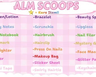 Mystery Scoops, Lucky Scoops, Surprise Scoop, 20+ items, Cute Stationary and accessories, Grab Bag, Scoops, Free gift with every order