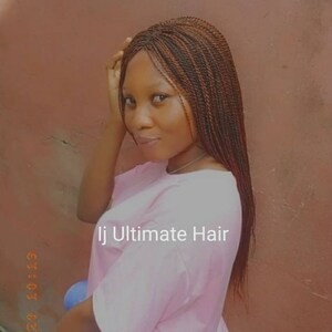 Braided Wig. Handmade Micro Twist Braided Wig. Braided wigs for black women. Senegalese Twist Braided Wig with Baby Hair Frontal