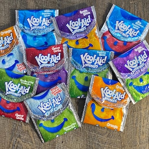 Homemade Kool-aid Jammer Change Purses