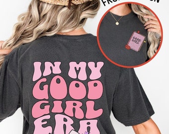 Bookish Good Girl Trendy Dark Romance Reader Comfort Colors Tee, Book Club Smut Spicy Smut Bookish Villain Merch Reader, Call Me Good Girl