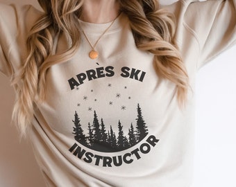 Ski Trip Sweatshirt-Apres Ski-Wintersport Crewneck-Ski Sweater-Ski Weekend Trip-Girls Weekend Trip Sweatshirt-Gifts Skier-Apres Ski Gift
