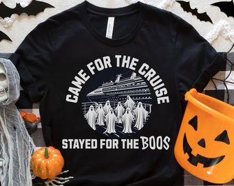 Halloween Cruise Shirt, Group Matching Cruise Tee, Spooky Season Ghosts Cruise and Boos Shirt, Halloween Halloween Cruise Ship Trip Shirt