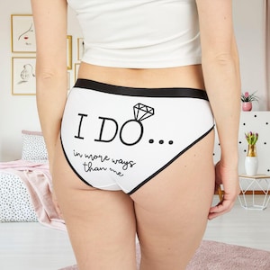 Bachelorette Lingerie, Bridal Panties, Funny Lingerie, Bachelorette Party, Wedding Underwear, Bachelorette Party Gift, Gag Gift Underwear