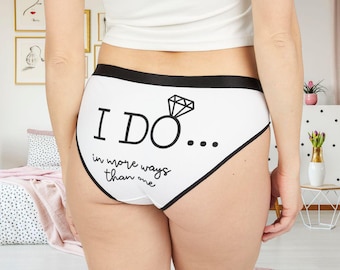 Bachelorette Lingerie, Bridal Panties, Funny Lingerie, Bachelorette Party, Wedding Underwear, Bachelorette Party Gift, Gag Gift Underwear
