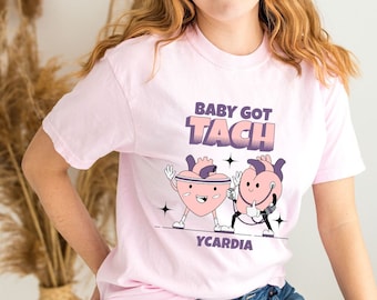 T-shirt di consapevolezza della sindrome POTS, sindrome da tachicardia posturale ortostatica, divertente malattia invisibile, maglietta Spoonie, malattia cronica anni '90 rap retrò
