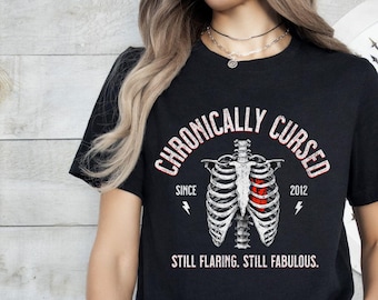 Chronische Krankheit, Fibromyalgie Geschenk, POTS Erscheinungsbild, Ehlers Danlos, Lupus MS CRPS, Fibromyalgie Flare Tage, Spoonie T-shirt, Chronisch Kranke