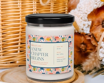 Gift for New Homeowner,Scented Soy Candle, Housewarming Candle, Closing Day Gift from Realtor, Funny Candles for New Home Gifts