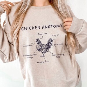 Funny Chicken Owner Crewneck Sweatshirt, Chicken Lover Farmer Gift,Cute Chicken Gift Shirt, Chicken Tee, Chicken Mom Shirt, Chicken Farmer