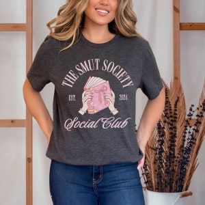 Spicy Smut Stfuattdlagg Book Club Shirt, Dark Romance Lover Shirt for Smut Reader, Spicy Booktok Merch Gift for Morally Grey Bookish Girl
