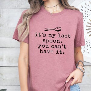 Spoonie Shirt chronische ziekte Tee lepel theorie cadeau voor chronische pijn Warrior TShirt onzichtbare ziekte Club handicap bewustzijn kleding