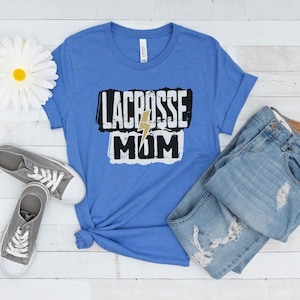 Lacrosse Mom,Mom of Lacrosse Player Proud Mother Lacrosse Player Game Day Tee Athlete Mother Goalie Defense Lacrosse Team Mothers Day Gift