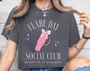 Camicia Coquette da giorno Flare Day Colori Comfort, Malattia cronica, Ansia, Endometriosi, POTS, MS, Fibromialgia, Camicia da giorno Flare sarcastica, Nebbia a ingranaggio