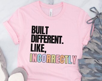 Camiseta divertida con humor sobre TDAH, camiseta sobre neurodiversidad, camiseta sobre TDAH, camiseta sobre autismo, camiseta sobre el toque del tismo, camiseta con humor negro neuropicante, camiseta con sarcasmo no diagnosticado