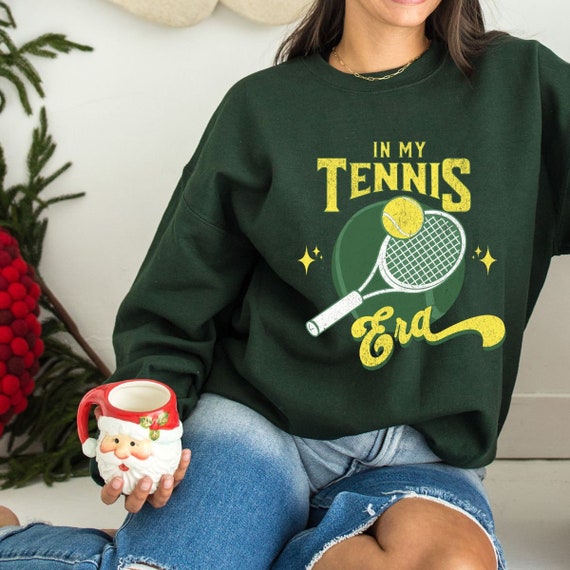 In My Tennis Era Crewneck, Cute Shirts for Tennis Lovers, Tennis