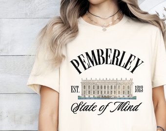 Pemberley Stolz und Vorurteil Jane Austen Buch Liebhaber Geschenk, Bücherwurm Booktok Bookstagram Bücherwurm Geschenk, Derbyshire Darcy Buchliebhaber Regency