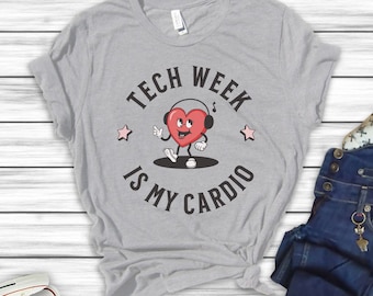 Backstage Tech, Drama Theater Musical Crew Shirt, Stage Director Gift, Tech Week Tee, Stage Crew shirt, Theater Kid Gift, Stage Manager Tee