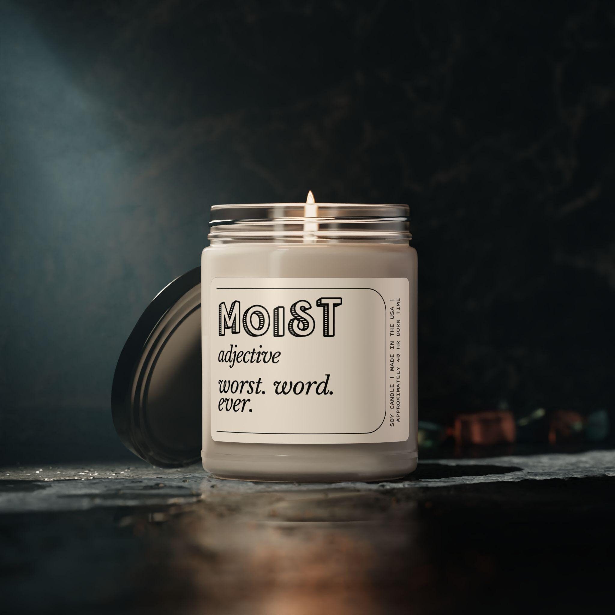 Divertida Vela Perfumada Con Texto En Alemán "Wenn Diese Candle