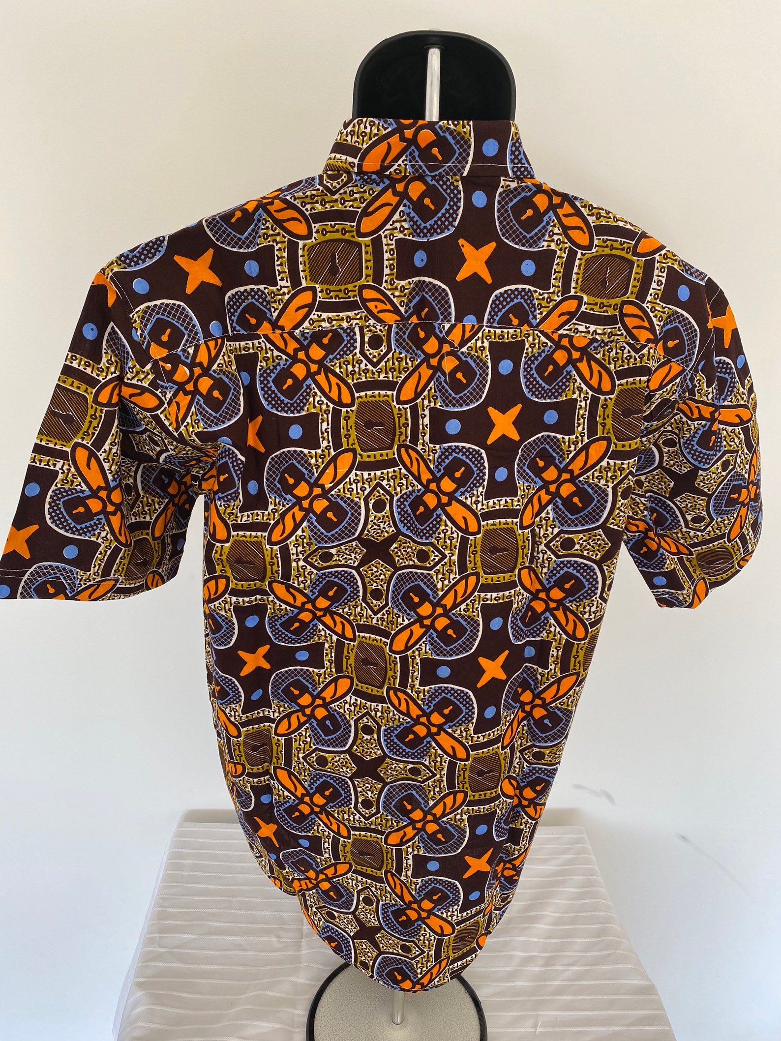 Dress Shirt African Print Ankara African Men Clothing | Etsy