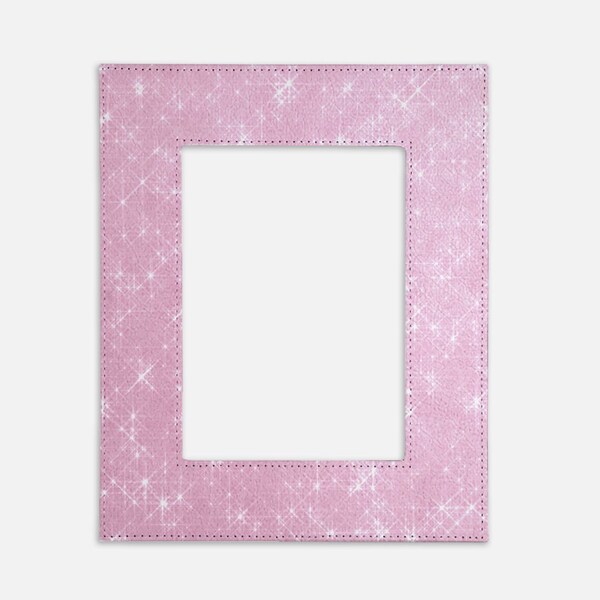 Pink Sparkle 8x10 Picture Frame Etsy
