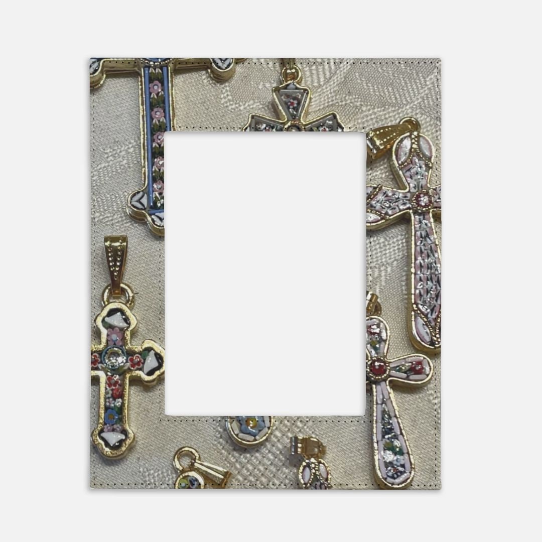 Cross Photo Frame Cross Picture Frame Bellagio Cross Frame Memory Size