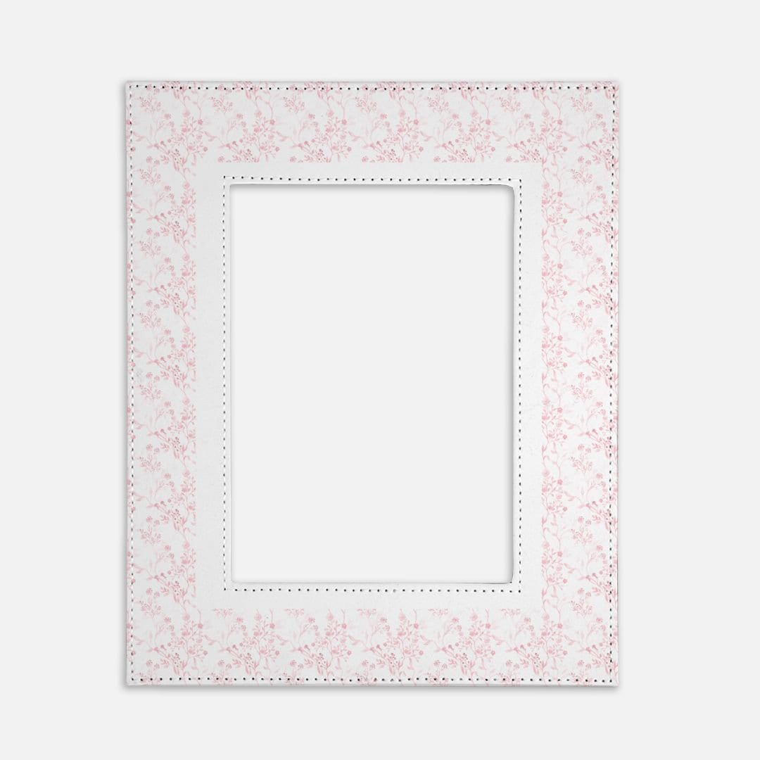 Pink Toile Photo Frame | Pink Picture Frame | Holds 5X7 Photo | Gift for Mom | Gift for Baby Girl | Etsy Frame