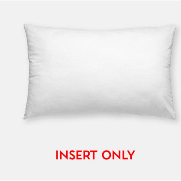 Lumbar Pillow Insert | 12X20 Inches | Polyester Pillow Insert | Pillow Insert - Polyester