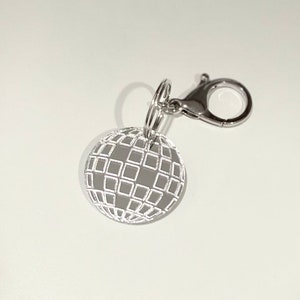 Mirror ball keyring hot sale