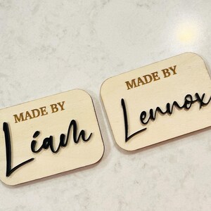 Look what I made magnet, personalized kids name magnet, Kids artwork display, custom children’s magnet, gift for Mother’s Day